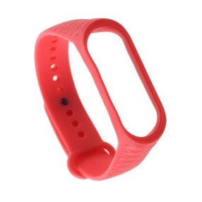   Pótszíj Xiaomi Mi Band 3 Óraszíj - RMPACK - Rhombus Style Piros