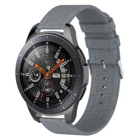   Samsung Galaxy Watch 46mm Óraszíj - Pótszíj Textil Canvas Zöld