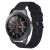 Samsung Galaxy Watch 46mm Óraszíj - Pótszíj Textil Canvas Fekete