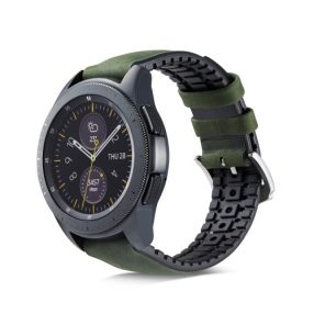   Huawei Watch GT Pótszíj - Óraszíj Bőr / Szilikonbelsővel Mintás A01