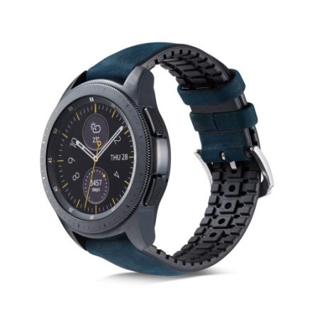 Huawei Watch GT Pótszíj - Óraszíj Bőr / Szilikonbelsővel Mintás A02