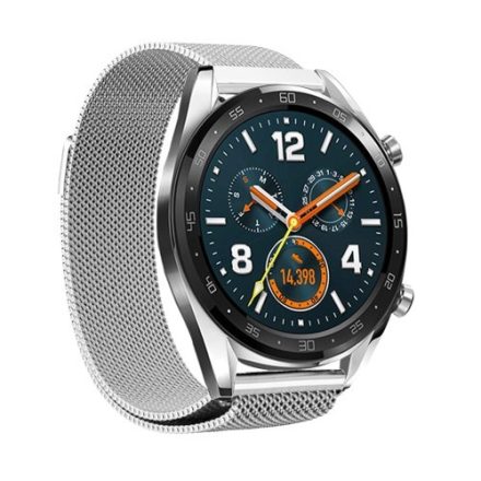 Huawei Watch GT FémSzíj - Pótszíj Mágneses Ezüst