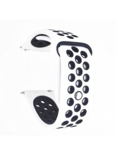 Samsung Galaxy Watch Active Óraszíj Pótszíj SM R500 Szilikon Hollow Style Lyukacsos LilaZöld Samsung Galaxy Watch Active Óraszíj Pótszíj SM R500 Szilikon Hollow Style Lyukacsos LilaZöld