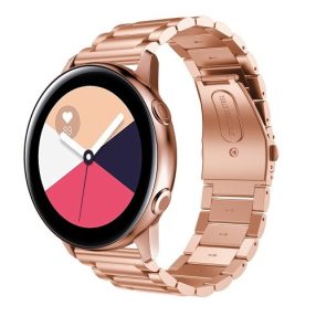   Samsung Galaxy Watch Active Pótszíj Óraszíj SM-R500 Fémszíj - Rózsaarany