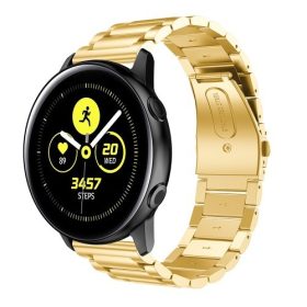   Samsung Galaxy Watch Active Pótszíj Óraszíj SM-R500 Fémszíj - Arany