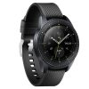 Samsung Galaxy Watch 42mm Óraszíj - Pótszíj Szilikon Stripe Texture Style RMPACK Fekete