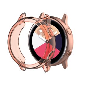   Samsung Galaxy Watch Active Védőtok - Keret TPU Protective Rózsaszín