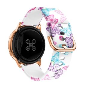   Samsung Galaxy Watch Active Óraszíj Pótszíj - Mintás RMPACK Style A06