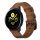 Samsung Galaxy Watch Active Óraszíj Pótszíj - Bőrszíj RMPACK Man Style Barna