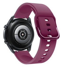   RMPACK Samsung Galaxy Watch 3 45mm Óraszíj Pótszíj Okosóra Szíj Szilikon Nature Lila