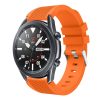 RMPACK Samsung Galaxy Watch 3 45mm Pótszíj Okosóra Szíj Óraszíj Szilikon Sport Style Narancssárga
