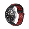 RMPACK Samsung Galaxy Watch 3 45mm Okosóra Szíj Pótszíj Óraszíj Hollow Style Fekete/Piros