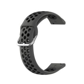   RMPACK Samsung Galaxy Watch 3 45mm Okosóra Szíj Pótszíj Óraszíj Hollow Style Fekete