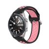 RMPACK Samsung Galaxy Watch 3 41mm Okosóra Szíj Pótszíj Óraszíj Hollow Style Fekete/Rózsaszín