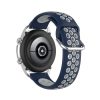 RMPACK Samsung Galaxy Watch 3 41mm Okosóra Szíj Pótszíj Óraszíj Hollow Style Sötétkék/Szürke