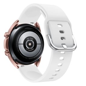   RMPACK Samsung Galaxy Watch 3 41mm Óraszíj Pótszíj Okosóra Szíj Szilikon Nature Fehér