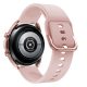 RMPACK Samsung Galaxy Watch 3 41mm Óraszíj Pótszíj Okosóra Szíj Szilikon Nature Rózsaszín