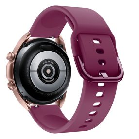   RMPACK Samsung Galaxy Watch 3 41mm Óraszíj Pótszíj Okosóra Szíj Szilikon Nature Lila