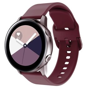   RMPACK Huawei Watch GT2e GT GT2 46mm Pótszíj Óraszíj Szilikon Szíj Elegant Series WineRed