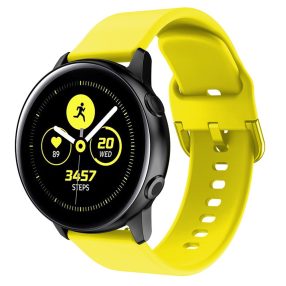   RMPACK Huawei Watch GT2e GT GT2 46mm Pótszíj Óraszíj Szilikon Szíj Elegant Series Sárga