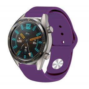   RMPACK Huawei Watch GT Pótszíj Szilikon Óraszíj Soft Series Lila