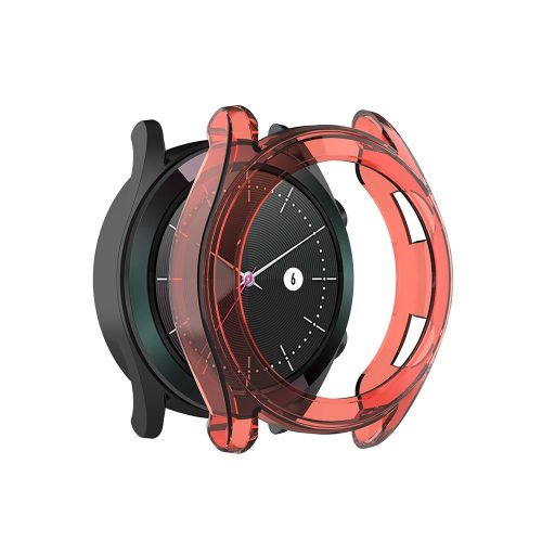 RMPACK Huawei Watch GT Védőkeret Szilikon Keret Piros