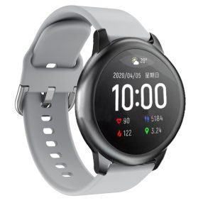   RMPACK Xiaomi Haylou Solar LS05 Óraszíj - Pótszíj Szilikon Szürke