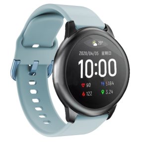   RMPACK Xiaomi Haylou Solar LS05 Óraszíj - Pótszíj Szilikon Világoskék