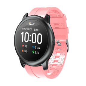   RMPACK Xiaomi Haylou Solar LS05 Pótszíj Sport Óraszíj Rózsaszín