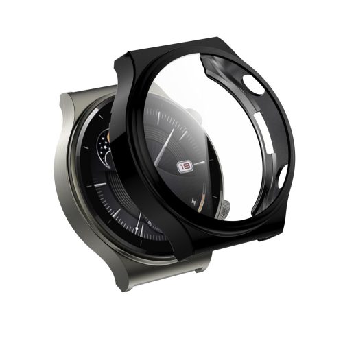 RMPACK Huawei Watch GT 2 Pro / Classic / Sport Védőkeret Fekete + Beépített Képernyővédő