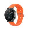 RMPACK Huawei Watch GT 2 Pro Pótszíj Óraszíj Szilikon ( S ) Méret 22mm Elegant Series Narancssárga