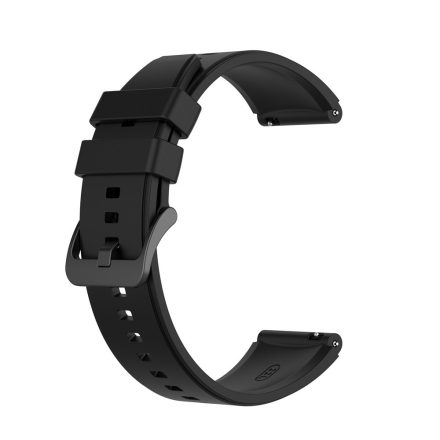 RMPACK Huawei Watch GT 2 Pro Szilikon Óraszíj Pótszíj Prémium 22mm Fekete