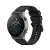 RMPACK Huawei Watch 3 / Watch 3 Pro Pótszíj Szilikon Óraszíj 22mm Fekete
