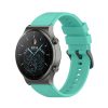 RMPACK Huawei Watch 3 / Watch 3 Pro Pótszíj Szilikon Óraszíj 22mm Cián