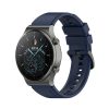 RMPACK Huawei Watch 3 / Watch 3 Pro Pótszíj Szilikon Óraszíj 22mm Sötétkék