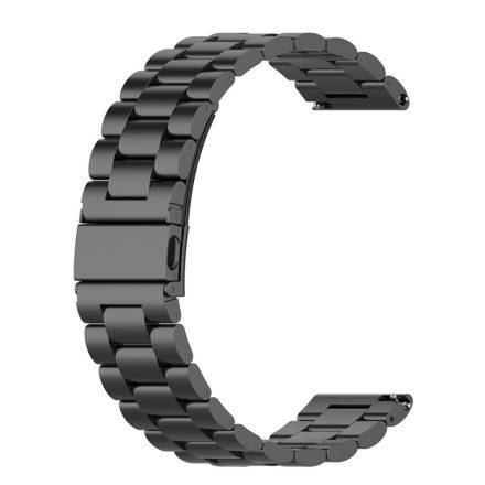 RMPACK Huawei Watch 3 / Watch 3 Pro Fém Pótszíj Óraszíj Steel Series Fekete