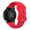RMPACK Huawei Watch 3 / Watch 3 Pro Pótszíj Elegant Óraszíj Szilikon 22mm Piros