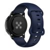 RMPACK Huawei Watch 3 / Watch 3 Pro Pótszíj Elegant Óraszíj Szilikon 22mm Sötétkék