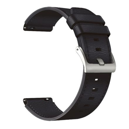 RMPACK Huawei Watch 3 / Watch 3 Pro Bőrszíj Óraszíj Premium Pótszíj 22mm Fekete