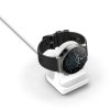 RMPACK Huawei Watch 3 Pro / Watch 3 Dokkoló Állomás Töltő Szilikon Tartóval Fehér