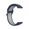 RMPACK Samsung Galaxy Watch4 Classic 46mm, 44mm Óraszíj Szilikon Pótszíj Sport Hollow Style Sötétkék/Szürke
