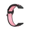 RMPACK Samsung Galaxy Watch4 40mm,42mm Óraszíj Szilikon Pótszíj Sport Hollow Style Fekete/Rózsaszín