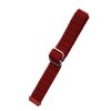 RMPACK Samsung Galaxy Watch4 42mm Pótszíj Óraszíj Szövet Szíj Nylon Rhombus Style Piros