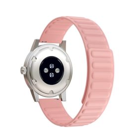   RMPACK Samsung Galaxy Watch4 Classic 46mm 42mm / 44mm 40mm Mágneses Szíj Pótszíj Szilikon Óraszíj Zöld