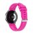 RMPACK Samsung Galaxy Watch4 40mm 42mm / Watch4 Classic 44mm Classic 46mm Óraszíj Szilikon Pótszíj TrendyStyle Pink