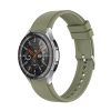 RMPACK Samsung Galaxy Watch4 40mm 42mm / Watch4 Classic 44mm Classic 46mm Óraszíj Szilikon Pótszíj TrendyStyle KatonaZöld