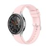 RMPACK Samsung Galaxy Watch4 40mm 42mm / Watch4 Classic 44mm Classic 46mm Óraszíj Szilikon Pótszíj TrendyStyle Rózsaszín