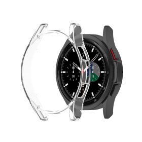   RMPACK Samsung Galaxy Watch4 Classic 46mm Védőkeret TPU Szilikon Áttetsző