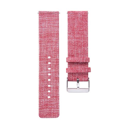 RMPACK Samsung Galaxy Watch4 40mm|Classic 42mm|44mm|Classic 46mm Szövet Pótszíj Óraszíj Canvas Elegance Series Pink