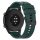 RMPACK Huawei Watch GT3 46mm Szilikon Pótszíj Óraszíj ELEGANT-SPORT SERIES Sötétzöld